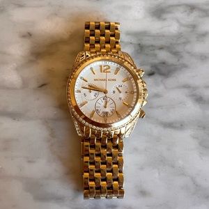 Gold Michael Kors Watch